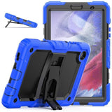 Shockproof Rugged Cover with Standfor Samsung Galaxy Tab A7 Lite T220/T225 - Blue and Black - acc Noco