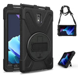 Samsung Galaxy Tab Active 3 8.0 Shockproof Rugged Cover with Stand - Black - Cover Noco