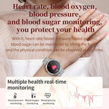 CF32 Women’s Smart Watch 1.27’’ Display Cycle Tracker 100 Sport Modes - Rose Gold - Noco