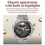 CF32 Women’s Smart Watch 1.27’’ Display Cycle Tracker 100 Sport Modes - Rose Gold - Noco