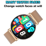 KM88 Womens Smart Watch 1.32’’ AMOLED Display AOD Wireless Calls - Noco