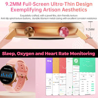 Oukitel BT60 Womens Smart Watch Fitness Tracker 1.32in AMOLED Display Sports Mode - Oukitel