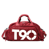 T90 Sport Travel Backpack Shoulder Strap 45L Capacity - Red - Outdoors Noco