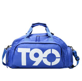T90 Sport Travel Backpack Shoulder Strap 45L Capacity - Blue - Outdoors Noco