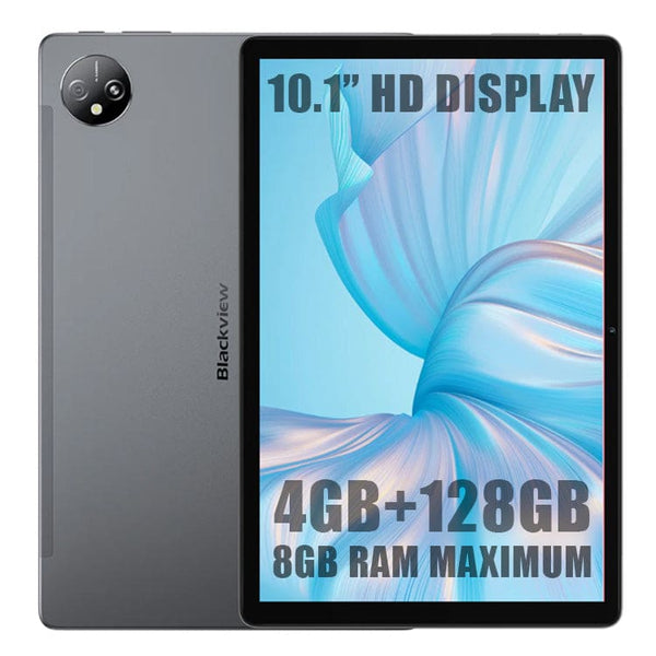 Blackview Tab 80 Android 4G Tablet 10.1’ HD + Display 84GB RAM + 128GB 7680mA Battery - Grey