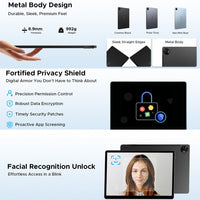 Doogee Tab E3 Max Tablet 14’’ FHD + Screen 13500mAh Battery 8GB + 256GB Android 15 - Doogee