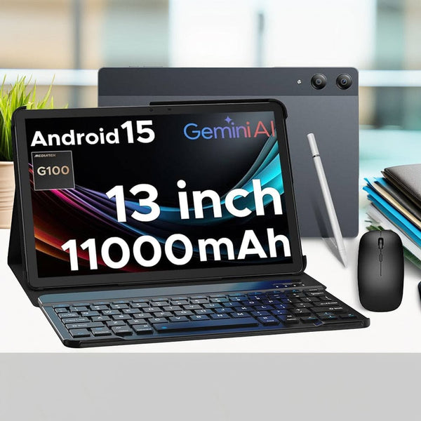 Doogee Tab E3 Pro 13’’ FHD + Tablet 11000mAh Battery 8GB RAM + 256GB Storage Android 15 - Doogee