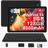 Doogee T10W 4G 10.1’’ Tablet with Keyboard & Mouse 4GB RAM + 128GB 8800mA Battery 10.1’’ Display - Grey - Doogee