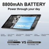 Doogee Tab E3 11’’ FHD + Tablet 8800mAh Battery 8GB RAM + 256GB Storage Android 15 - Doogee