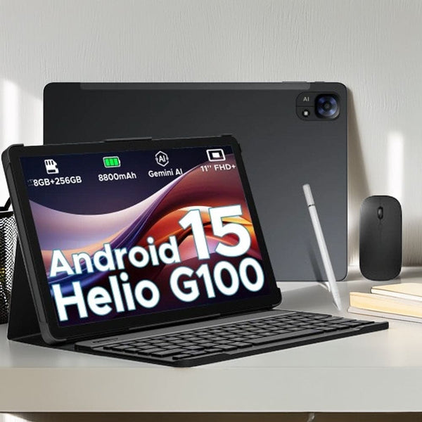 Doogee Tab E3 11’’ FHD + Tablet 8800mAh Battery 8GB RAM + 256GB Storage Android 15 - Doogee