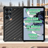 Oukitel RT11 8’’ 5G Rugged Tablet 10000mAh Battery 8GB RAM + 128GB 5G Mobile Connection - Oukitel