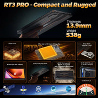 Oukitel RT3 Pro 4G 4GB RAM + 128GB Rugged 8’’ Tablet 5150mA Battery Android 14 - Oukitel