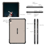 Ulefone Rugking Pad 2 Pro 4G + eSim Rugged Tablet | 8GB + 256GB | 10.1’’ Display | 10200mA Battery - Black - Ulefone