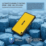 Ulefone Rugking Pad Pro 4G + eSim Rugged Tablet | 8GB + 128GB | 8.68’’ Display | 7100mA Battery - Black - Ulefone
