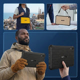 Ulefone Rugking Pad Pro 4G + eSim Rugged Tablet | 8GB + 128GB | 8.68’’ Display | 7100mA Battery - Black - Ulefone