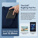 Ulefone Rugking Pad Pro 4G + eSim Rugged Tablet | 8GB + 128GB | 8.68’’ Display | 7100mA Battery - Black - Ulefone