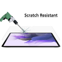 [2 PACK] Samsung Galaxy Tab S7+ / S7 FE / S8+ Tempered Glass Screen Protector High Hardness Anti-Scratch - Glass Noco