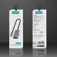 Amalink Type C To HDMI 4K DP Alt Adapter Type C DP Alt to HDMI Big Screen Noco