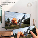 UC503 Type C To HDMI 4K DP Alt Adapter Cable Phones or Tablets to Big Screen Supports DP Alt outputs Noco