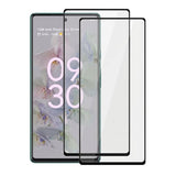 [2 PACK] Google Pixel 6A Tempered Glass Screen Protector Black Border - Noco
