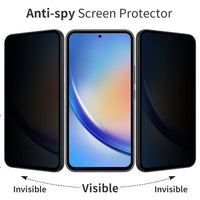 Samsung Galaxy A55 5G Tempered Privacy Glass Screen Protector 0.18mm Aluminium Silica - Northjo