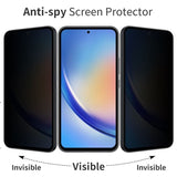 Samsung Galaxy A55 5G Tempered Privacy Glass Screen Protector 0.18mm Aluminium Silica - Northjo