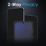 Samsung Galaxy S24 + Tempered Privacy Glass Screen Protector 0.18mm Aluminium Silica - Northjo