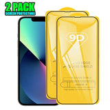 [2 Pack] Apple iPhone 14 - Tempered Glass Screen Protector High Hardness Anti-Scratch - Noco