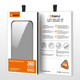 ChatGPT said: iPhone 17 Kalebol High-Aluminum Full-Coverage Black-Border Privacy Tempered Glass Film - Kalebol