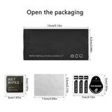 ChatGPT said: iPhone 17 Kalebol High-Aluminum Full-Coverage Black-Border Privacy Tempered Glass Film - Kalebol