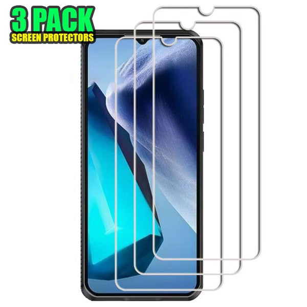 [3 PACK] Oukitel WP35 / WP35s Rugged Phone Tempered Glass Screen Protector Anti-Scratch - Noco