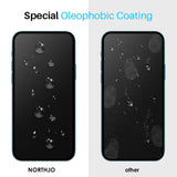 [2 Pack] Apple iPhone 14 Northjo Glass Screen Protector with installation frame - Noco