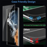 Samsung Galaxy S23 Ultra Kalebol Curved Glass – High-Aluminum Supports Fingerprint - Kalebol
