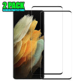[2 PACK] Samsung Galaxy S21 Ultra Tempered Glass Screen Protector Anti-Scratch - Noco