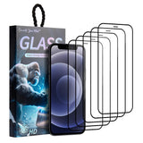 [5 PACK] iPhone 12 Mini High Quality HD Tempered Glass Screen Protector - Enkay