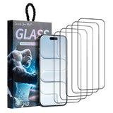 [5 PACK] iPhone 17 Air High Quality HD Tempered Glass Screen Protector - Enkay