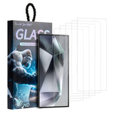 [5 PACK] Samsung Galaxy S24 Ultra High Quality HD Tempered Glass Screen Protector - Enkay