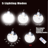 2400mAh Folding Solar Camping Light 3 Light modes Fold Out Hanging Design - NOCO