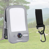 Solar Clip-On Camping Light | 60 LED Rechargeable Lantern with 3 Dimmable Light Modes - NOCO