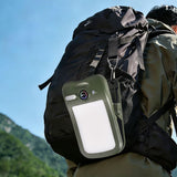Solar Clip-On Camping Light | 60 LED Rechargeable Lantern with 3 Dimmable Light Modes - NOCO