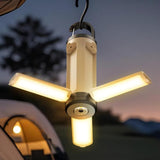Portable Rechargeable LED Camping Lantern | 3-Panel Adjustable Workshop Worklight - NOCO