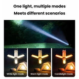Portable Rechargeable LED Camping Lantern | 3-Panel Adjustable Workshop Worklight - NOCO