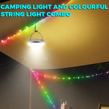 Solar Camping Light Retractable Colour LED string Light - NOCO