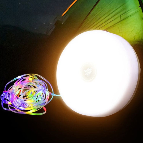 Solar Camping Light Retractable Colour LED string Light - NOCO