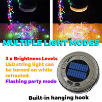 Solar Camping Light Retractable Colour LED string Light - NOCO