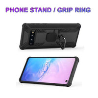 Samsung Galaxy S10 TPU + Transparent Cover with Ring/Stand - Cover Noco