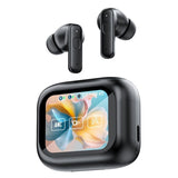 LY30 Wireless Earphones BT5.4 Smart Screen Charging Case Auto Connect - Black - WEKOME