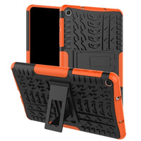 Samsung Galaxy Tab A 8 2019 S-Pen P200/P205 Rugged Protective Tablet Tread Cover with Stand - Orange - Noco