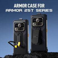 Ulefone Armor 25T Pro Rugged Cover + Quick Clip Carabiner - Ulefone