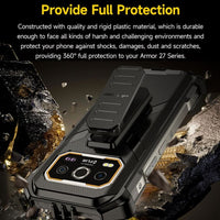Ulefone Armor 27 / Armor 27T Ultra Rugged Cover + Quick Clip Carabiner - Ulefone